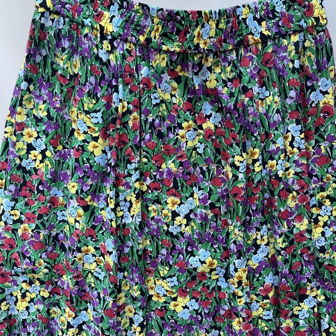 シンゾーン THE SHINZONE FLASHY FLOWER SKIRT