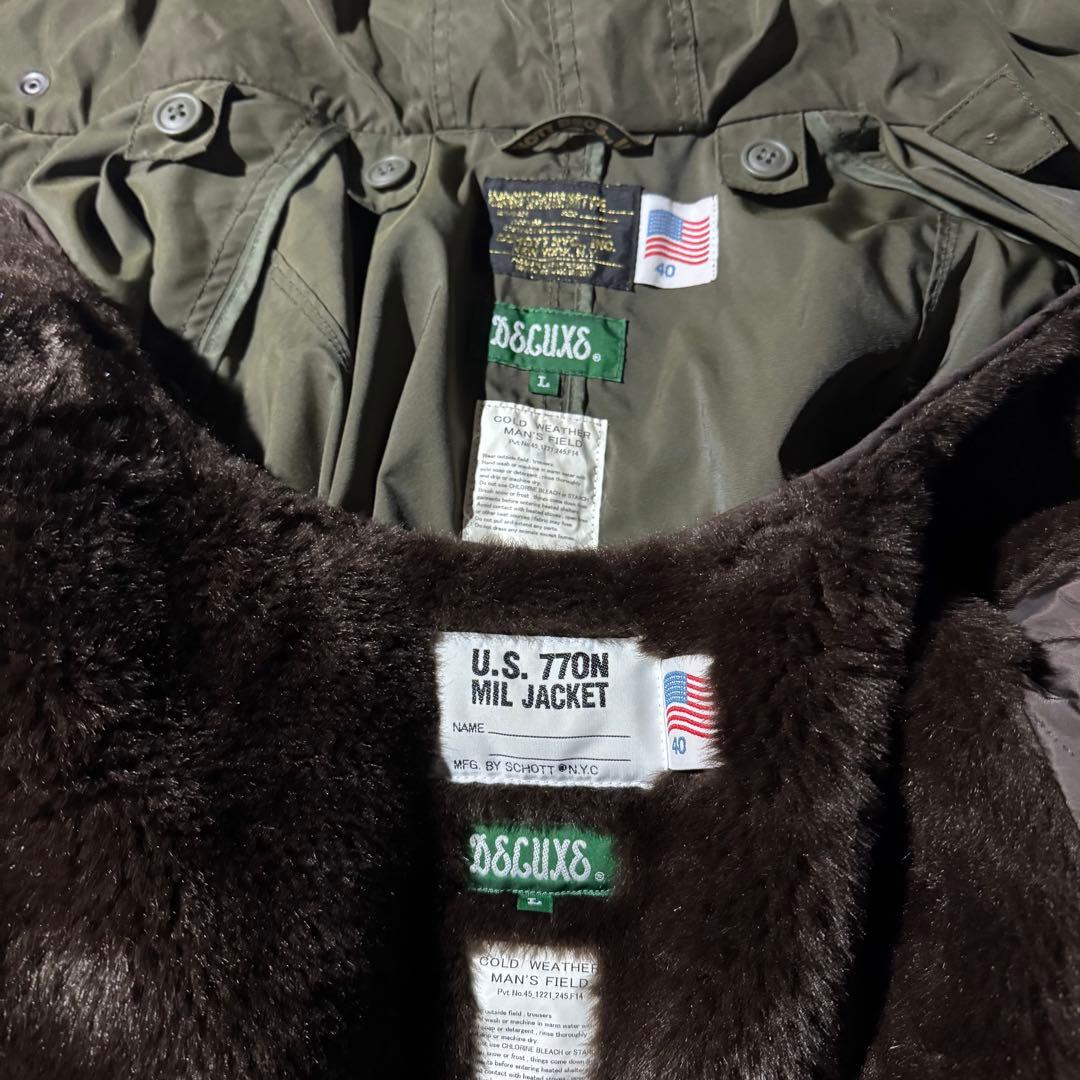 や*う様 Schott×DELUXE military mods coat ja