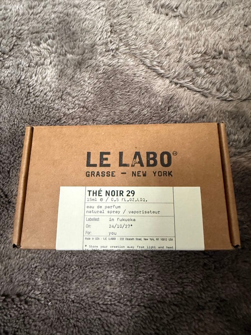 LE LABO THÉ NOIR 29 15ml