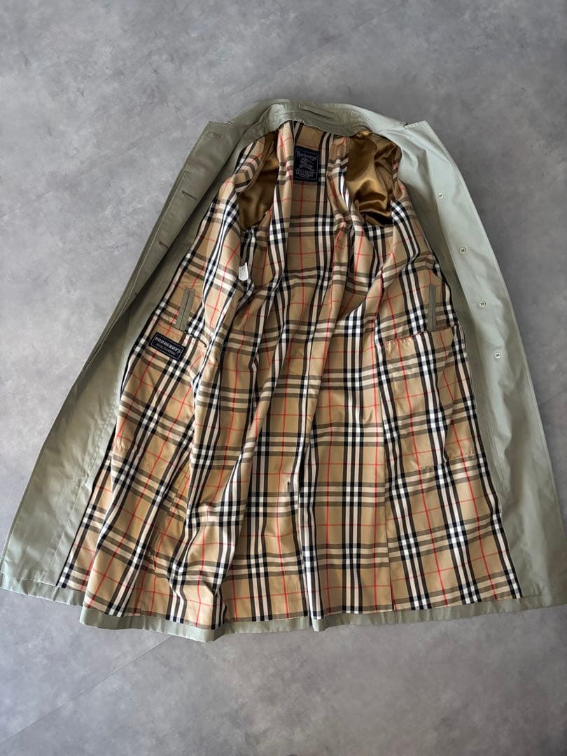 Burberry’s 90年代　ステンカラーコート　ライナー　ベルト
