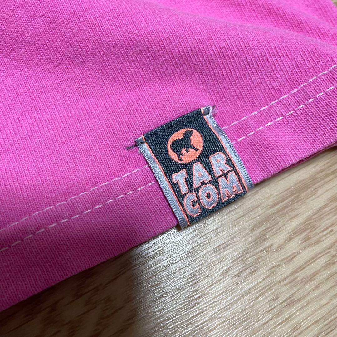 希少　TAR KAGAMI Tシャツ　ピンク　裏原　テクノ　サイズL 00s