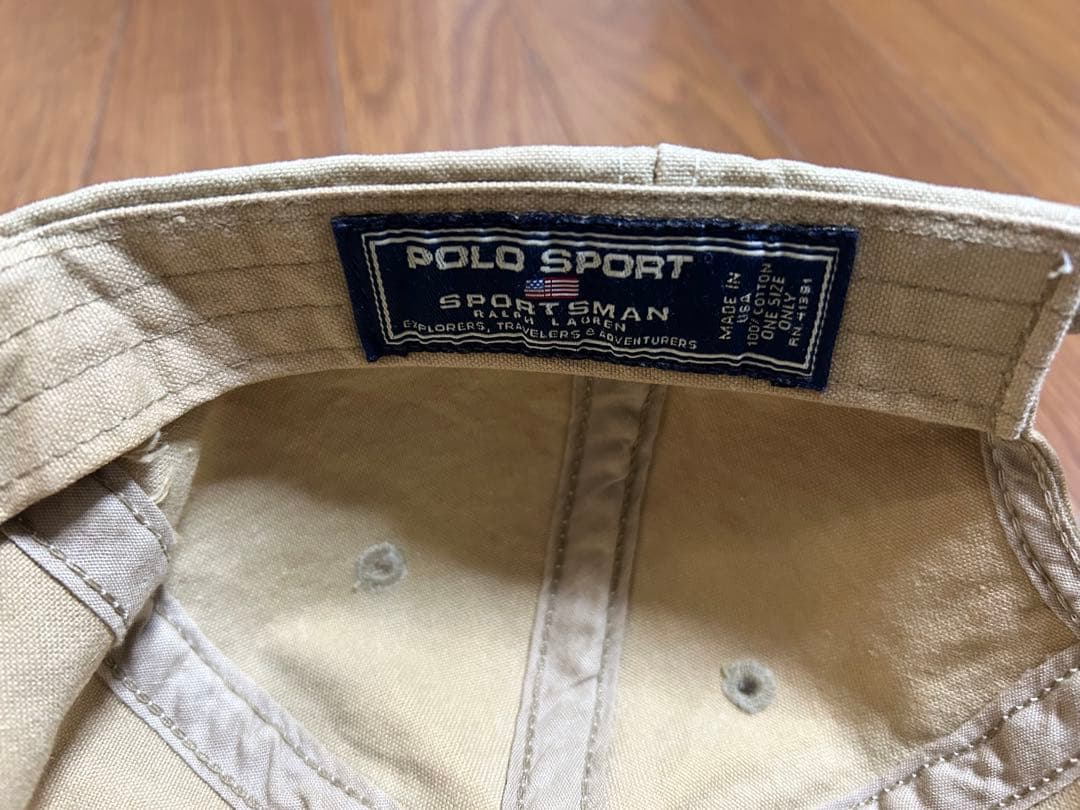 鬼*丸様 ★セール継続！90s POLO SPORT キャップ
