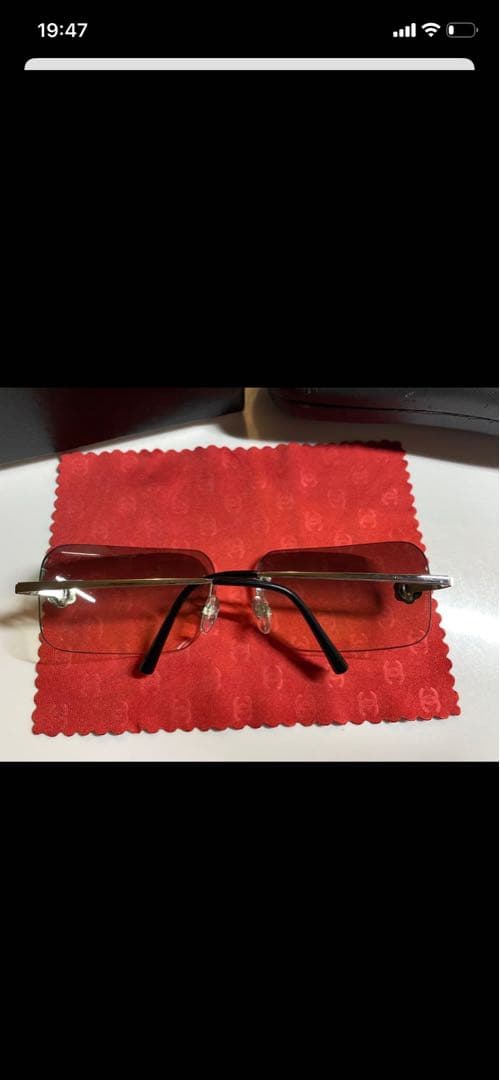 可愛い❗️美品❗️CHANELグラデーション サングラス 4085ケース 付き！