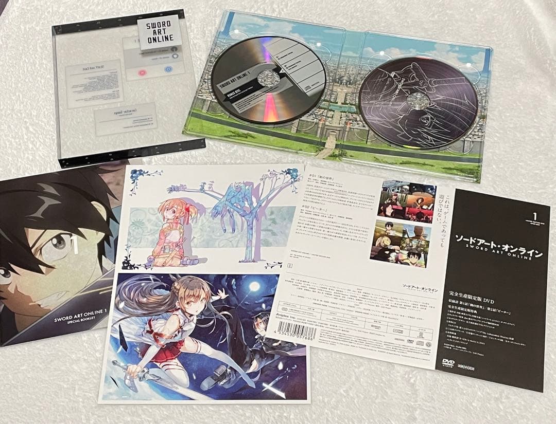 【美品】ソードアート・オンライン　DVD 1-9巻