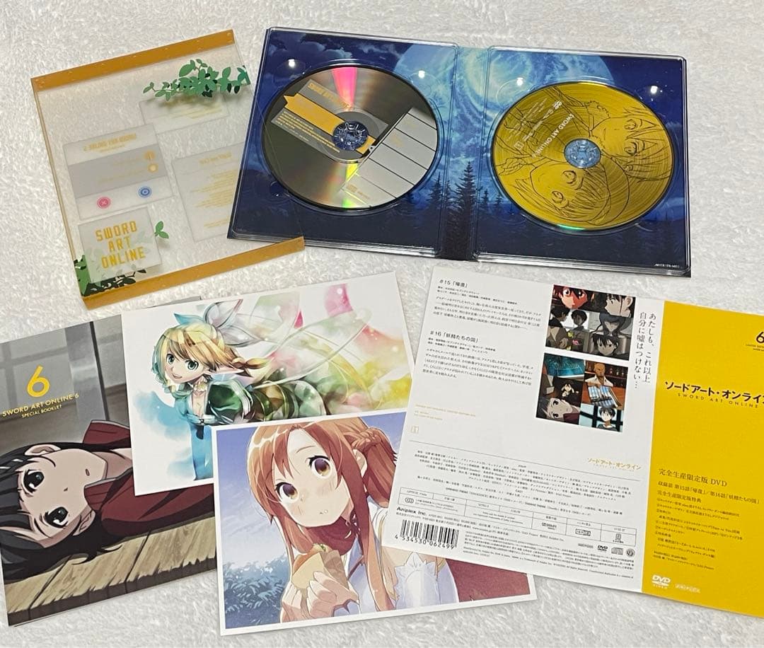 【美品】ソードアート・オンライン　DVD 1-9巻