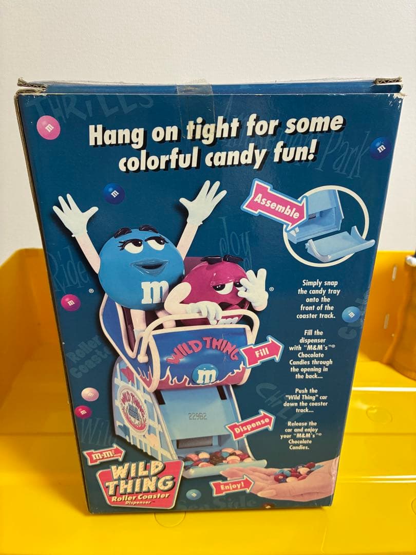 アメコミ M&M's WILD THING Roller CoasterDispenser