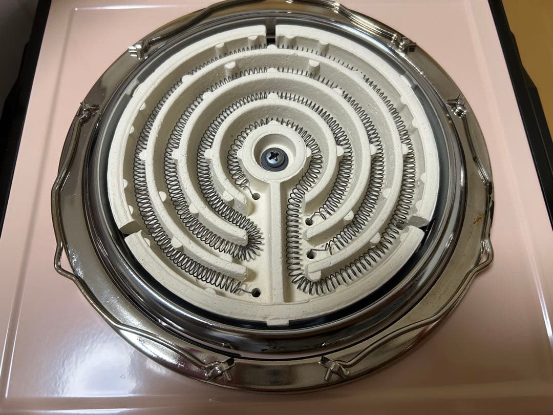 Toffy 卓上 電気コンロ　K-SV1 シェルピンク K-SV1-SP