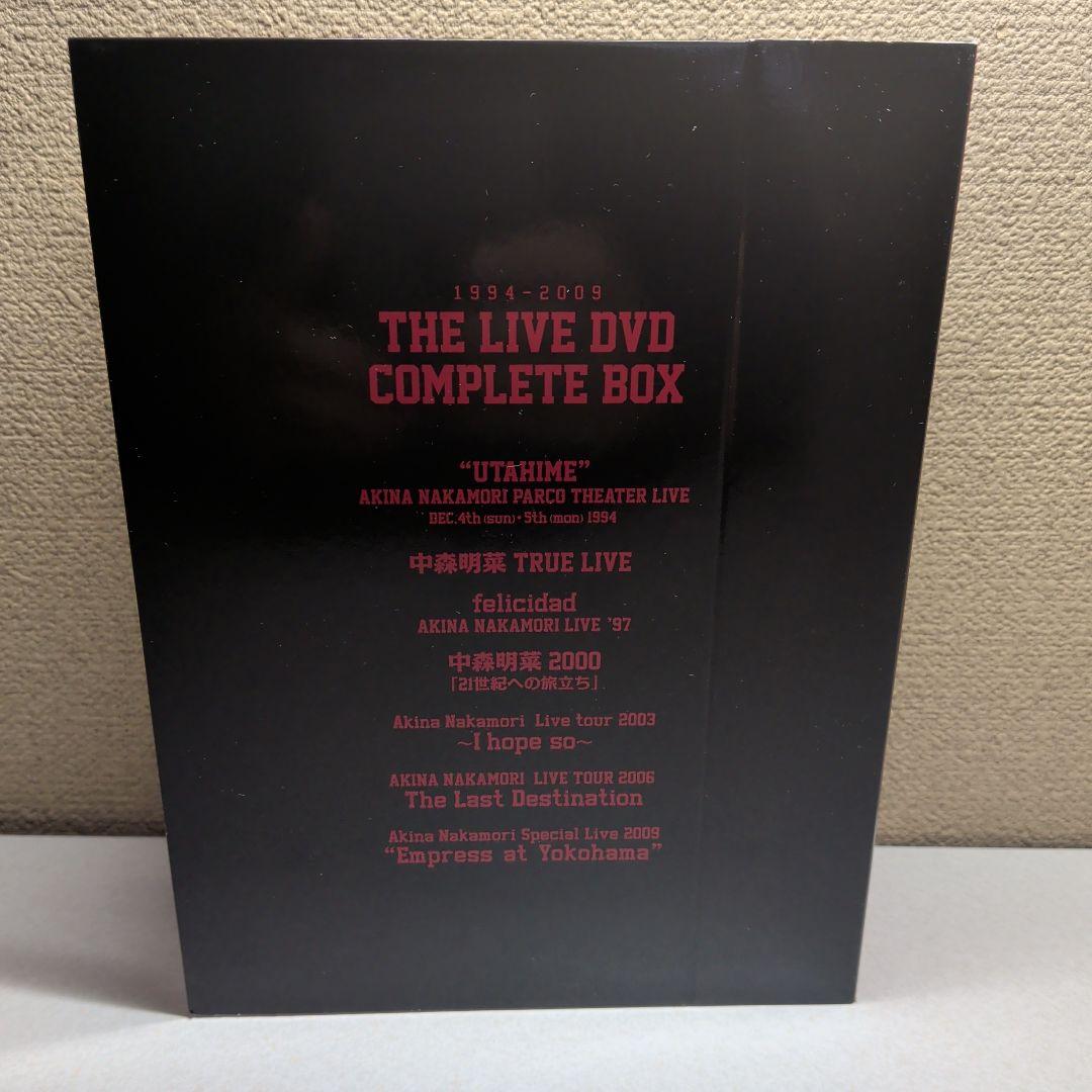 中森明菜/中森明菜 1994-2009 THE LIVE DVD COMPLE…