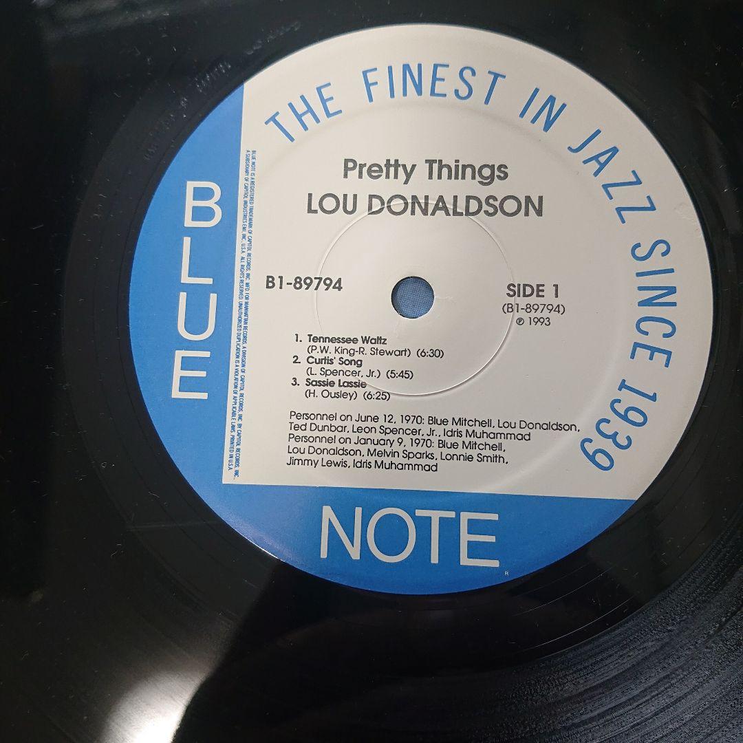 洋楽 Lou Donaldson Pretty Things LP