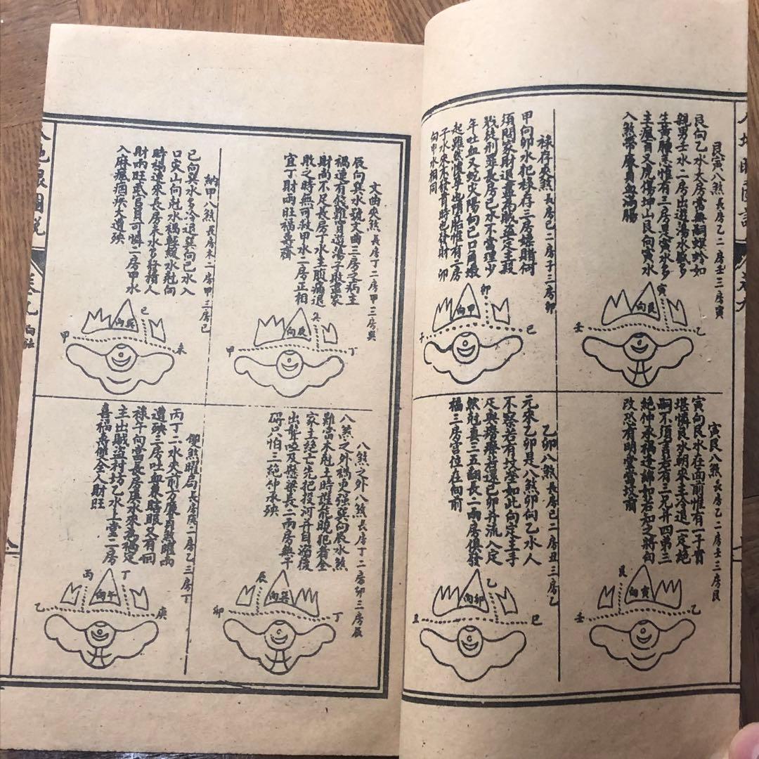 古本　民国版　入地眼全書 中国風水 八卦 陰陽判明　堪輿 古典書　収蔵・研究