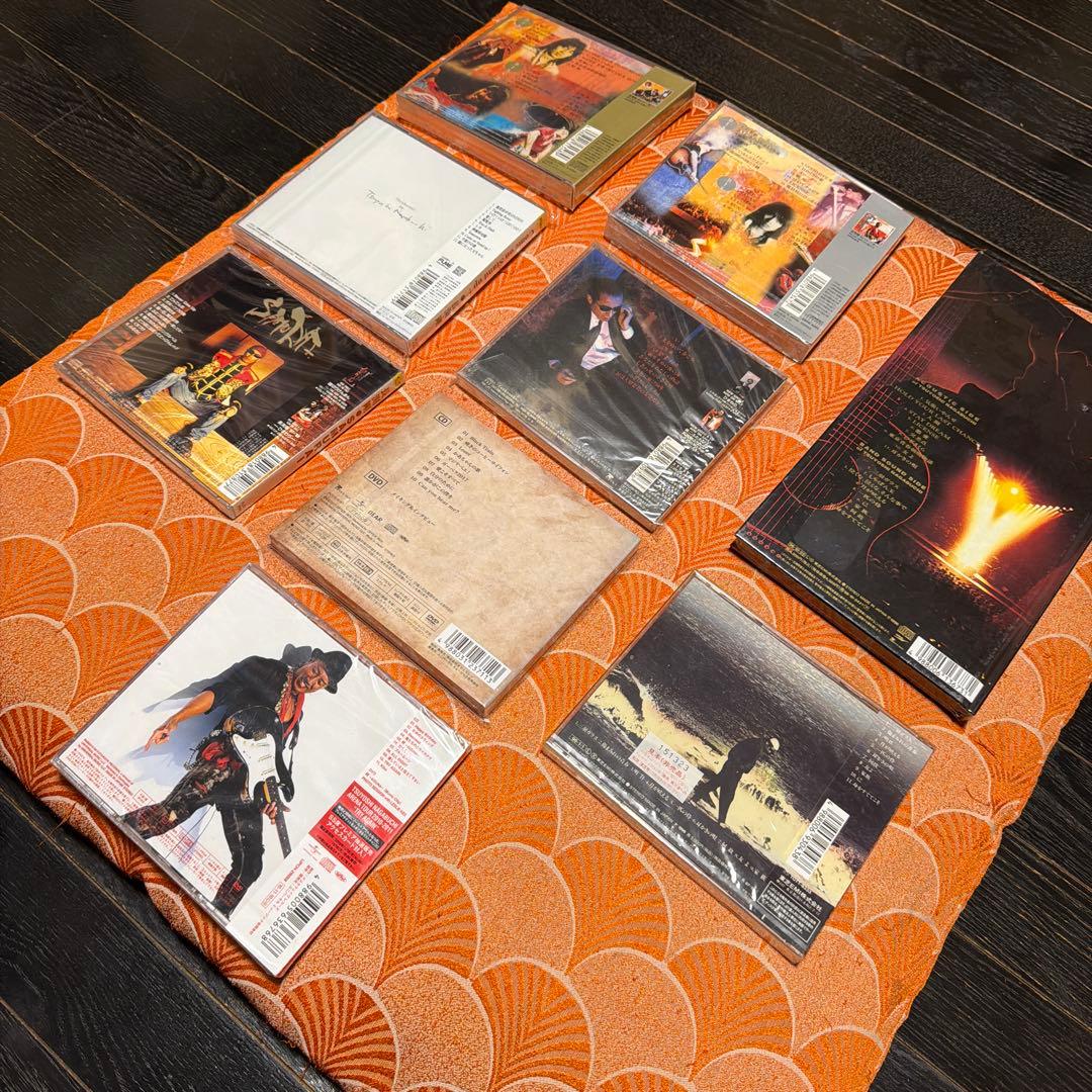 新品未使用　未開封品　長渕剛　CD 9点セット　当時品