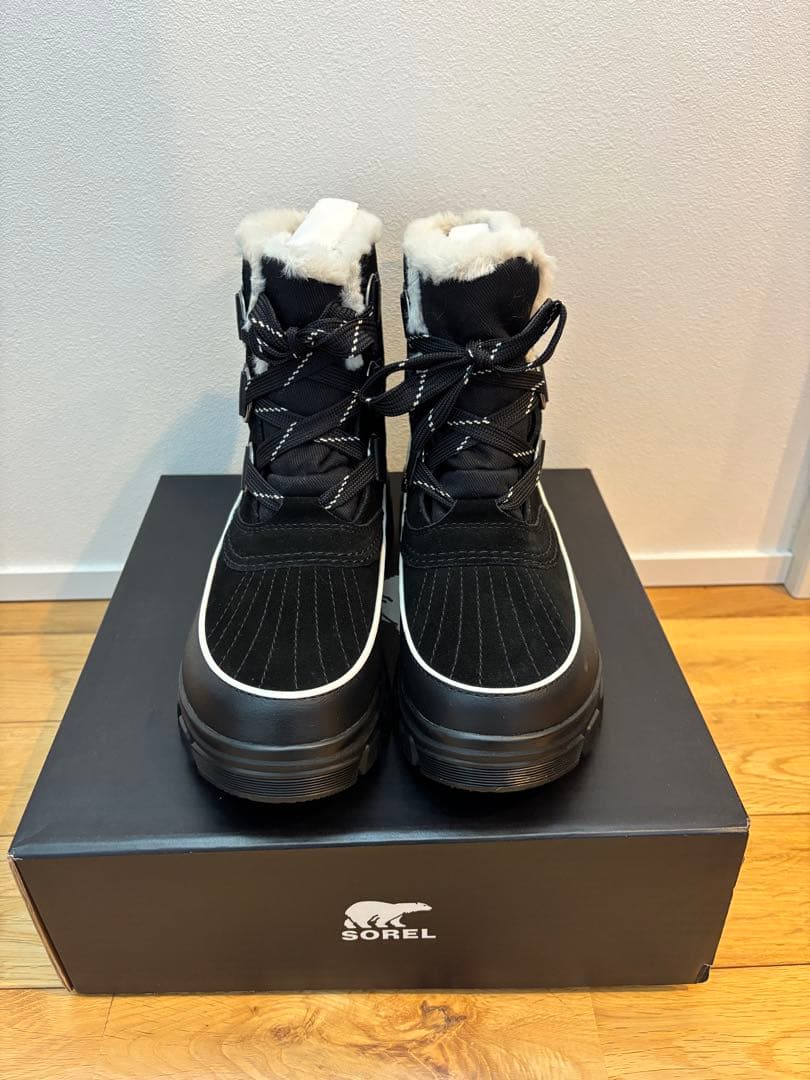 SOREL 防水　ファー付き　スノーブーツ