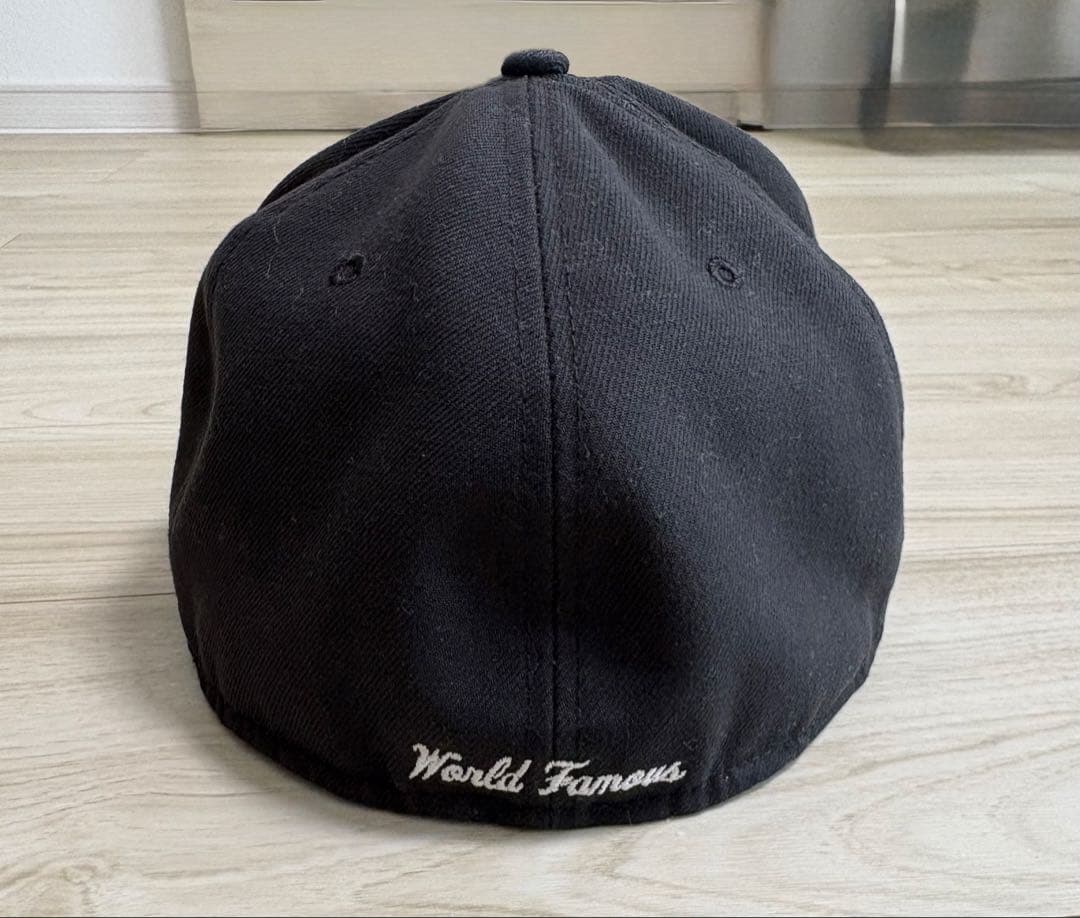 Supreme ベースボールキャップ 黒 7 3/8