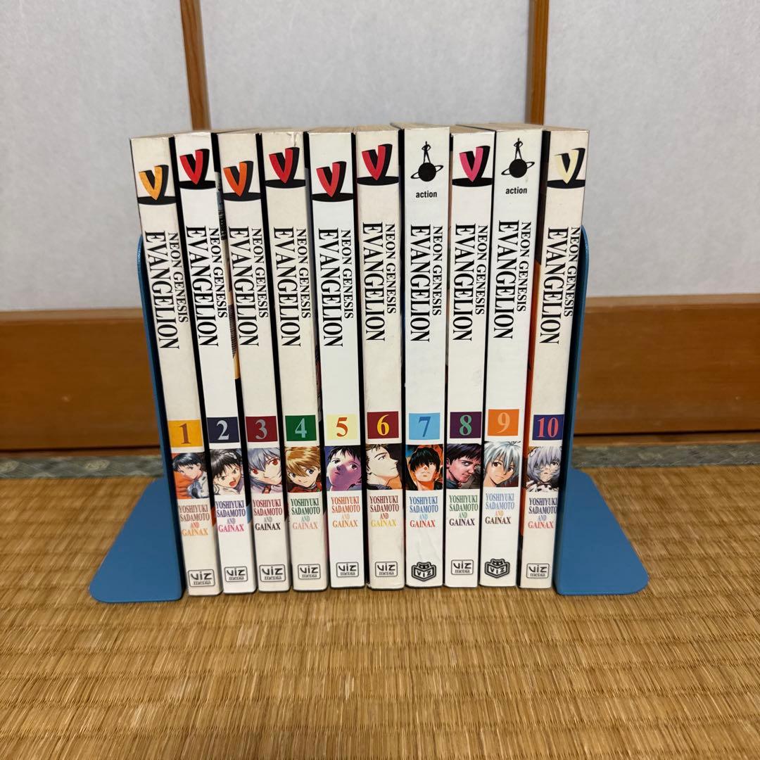 【レア】エヴァンゲリオン 英語版 1〜10巻セット 洋書