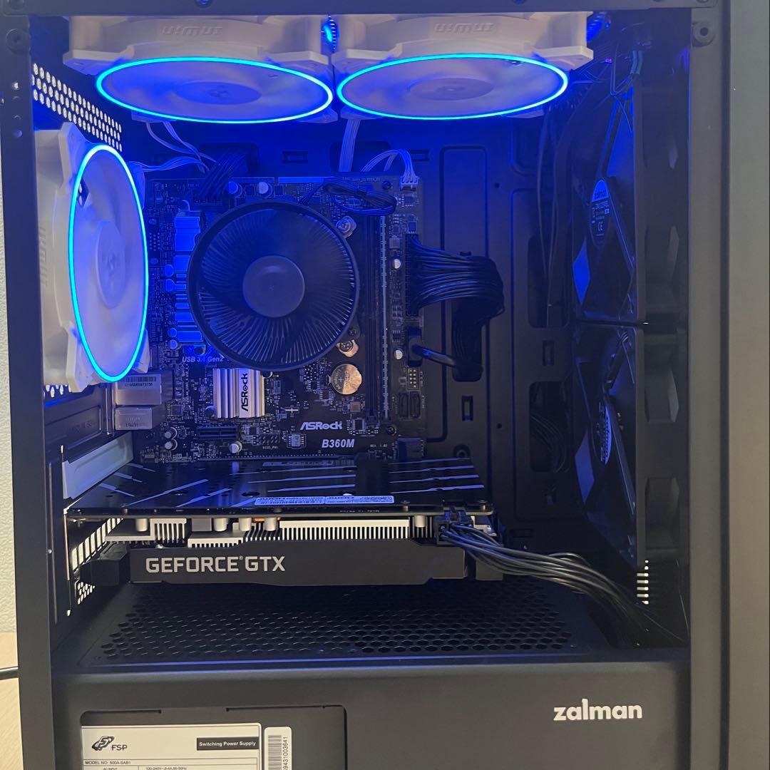 【美品】ゲーミングPC (新品ケース+ARGBファン付1万円相当)