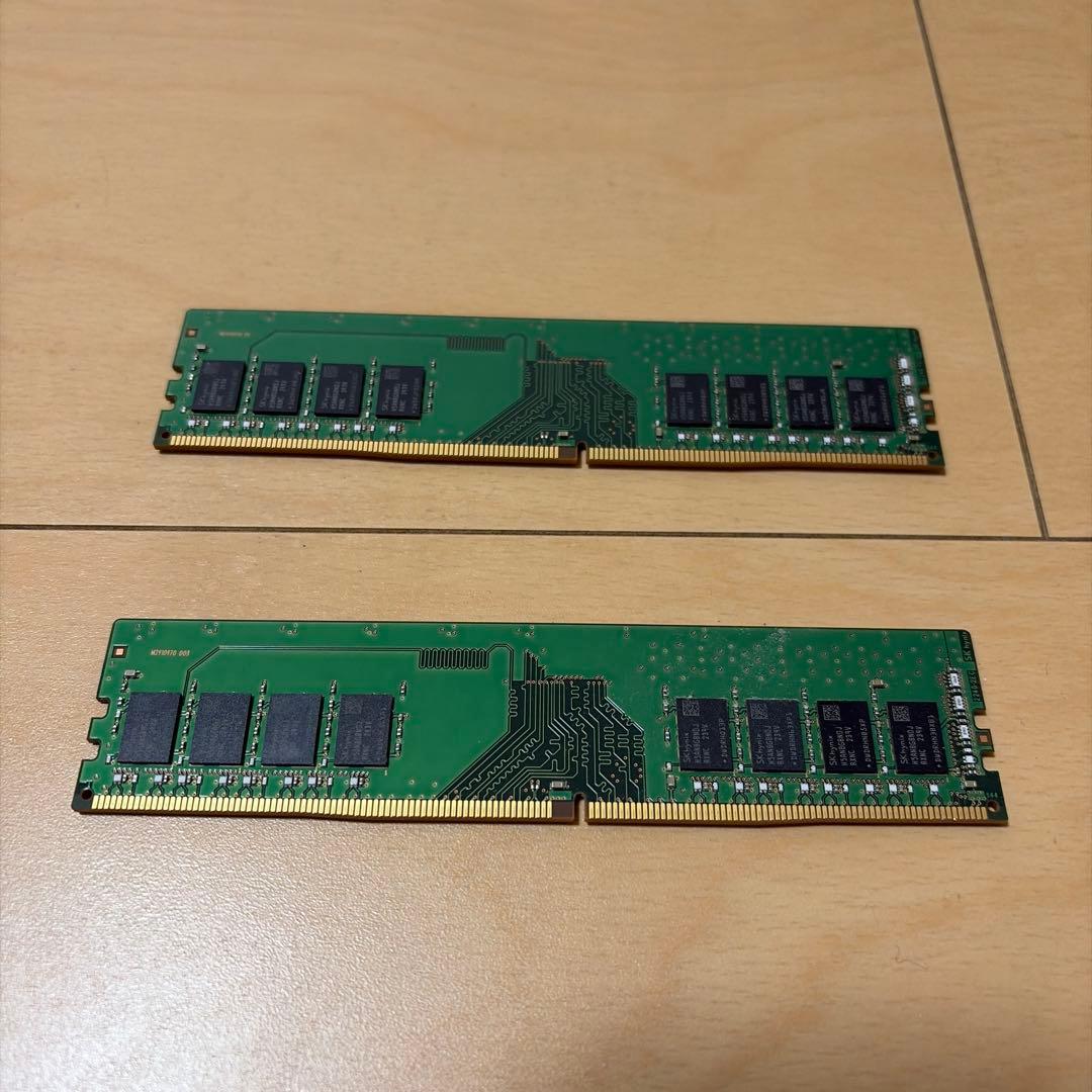 PCメモリ DDR4-3200 8gb 2枚