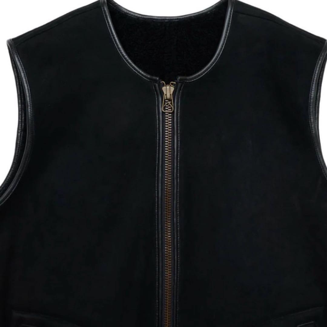 キムタク着 GDC vegan mouton vest