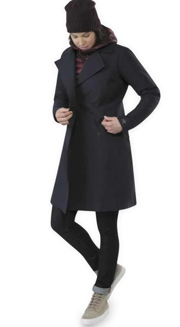 アークテリクス　 NILA TRENCH COAT　黒　XS