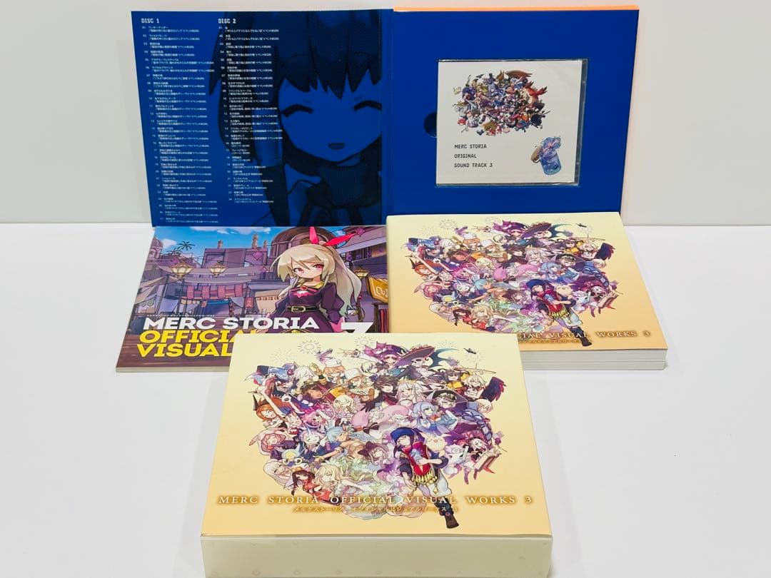 メルクストーリアオフィシャルビジュアルワークス 1.2.3