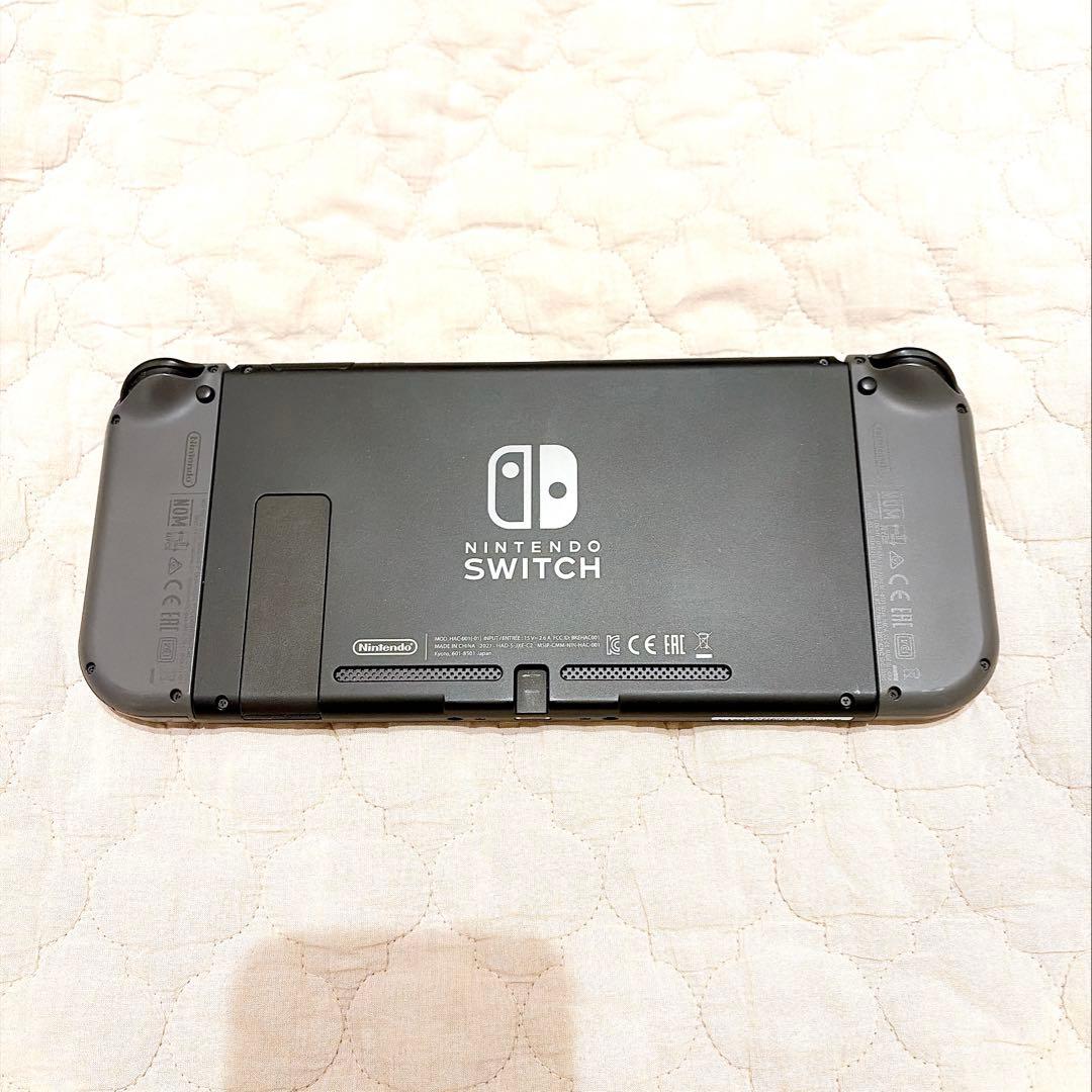Nintendo Switch スウィッチ 本体 グレー ケース付き