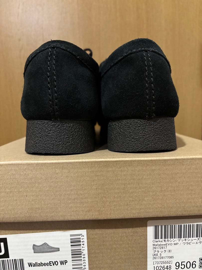 【美品】国内正規品 クラークス ワラビーEVO WP 26.5cm UK8.5