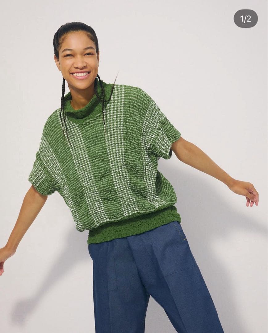 【完売品】me ISSEY MIYAKE24ss CAULIFLOWERトップス
