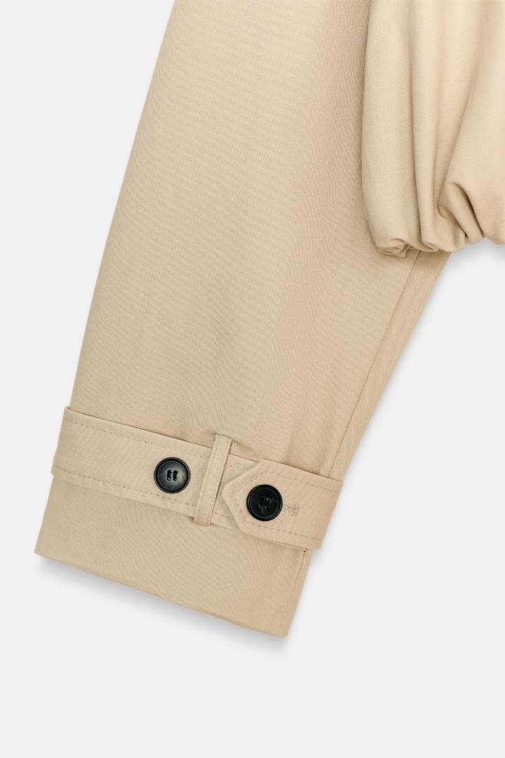 r*u様 ZARA ショートバルーントレンチコート Mサイズ