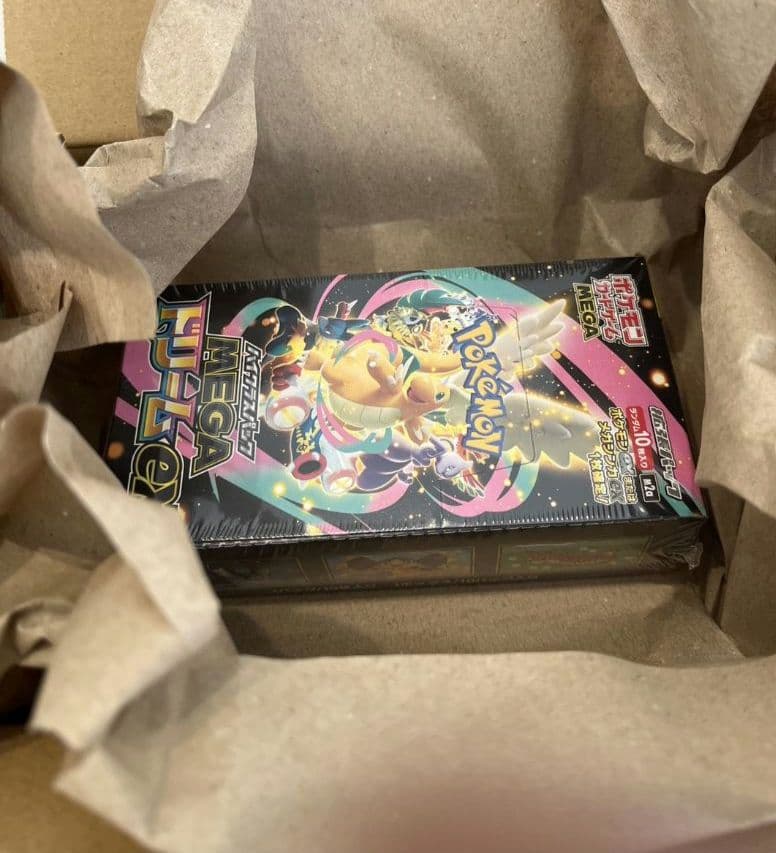 ポケカMEGAドリームex BOX ハイクラスパック　シュリンク付ポケセン産