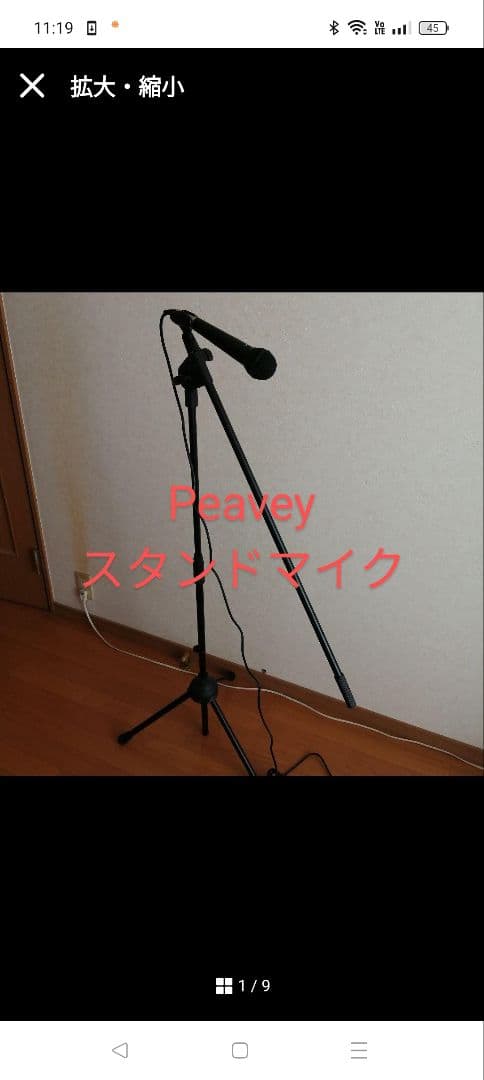 Peavey PVi100ダイナミックマイク 美品