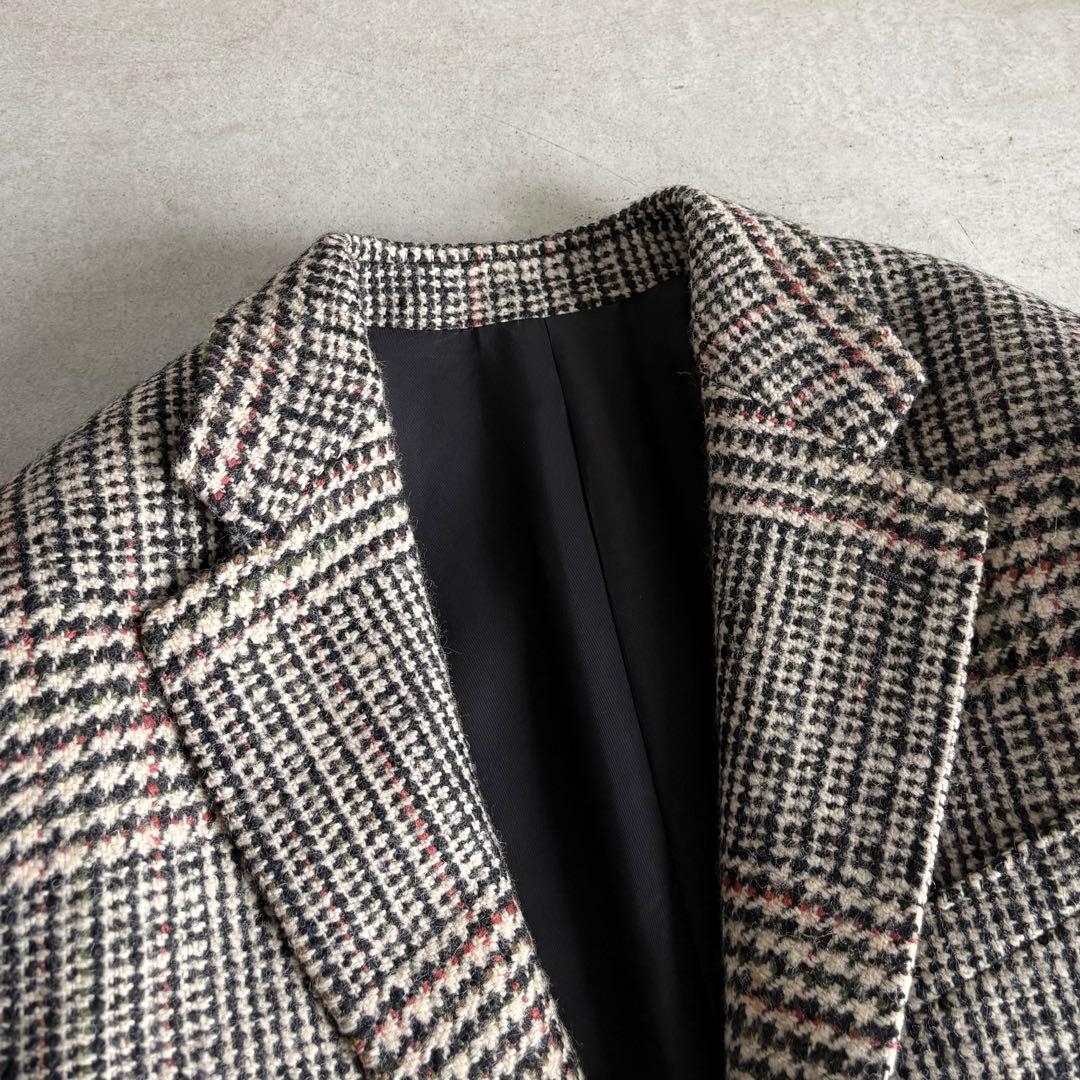極美品 CELINE TOMBOY ツイードテーラードジャケット 34 ロング