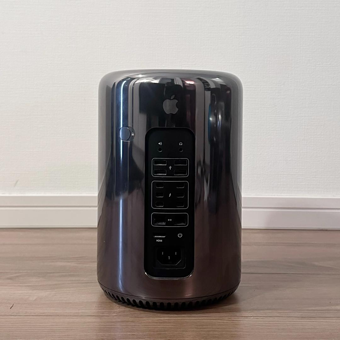 Macデスクトップ MacPro 2013 3.5GHz 6Core 64GB 1TB SSD