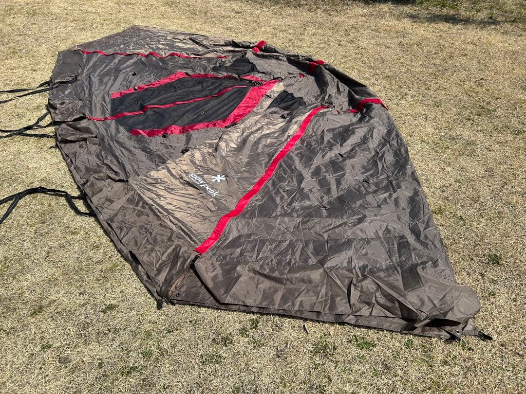 スノーピーク リビングシェルS TP-240 シールドルーフ グランドシート付き
