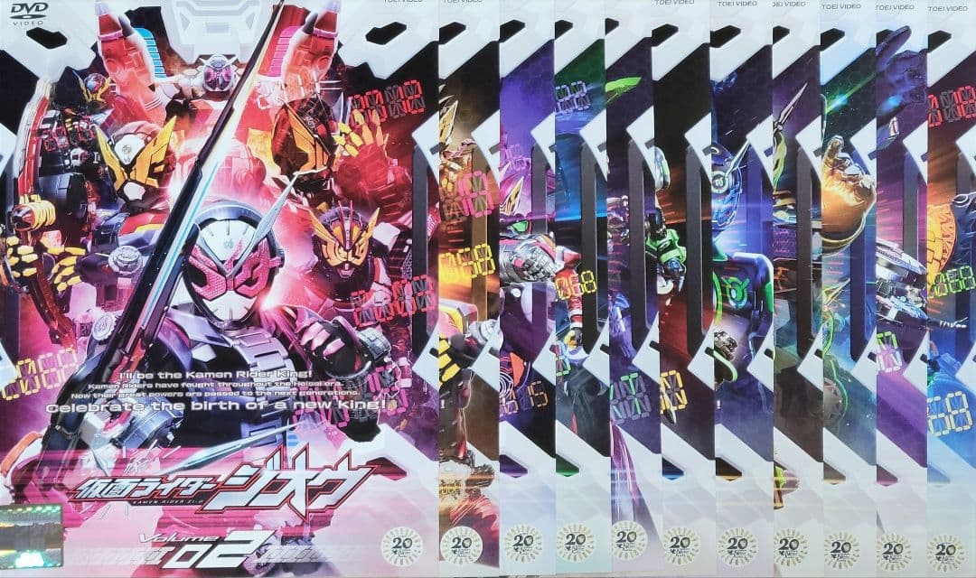 仮面ライダージオウ DVD レンタル落ち 全12巻