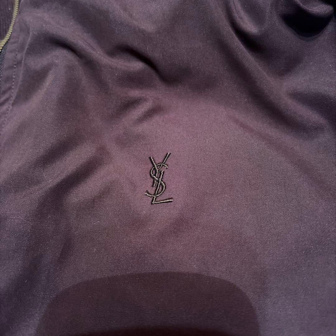 イヴサンローラン Yves Saint Laurent ネイビー ジャケット L