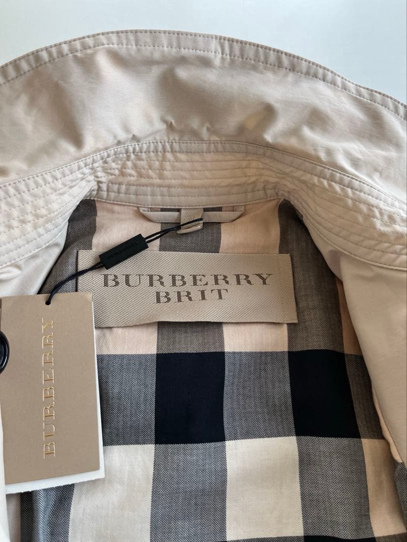 BURBERRY バーバリー　トレンチコート　ノバチェック　新品未使用タグ付き