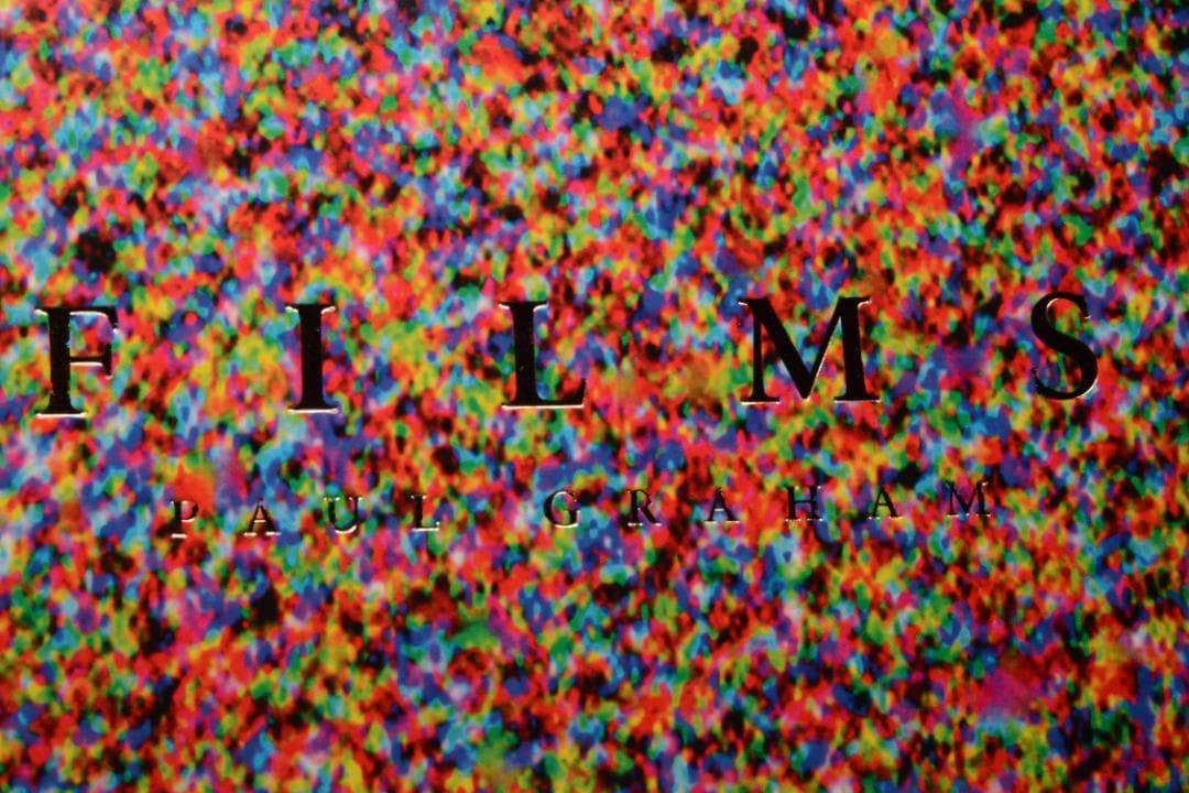 【Films by Paul Graham】ポール・グラハム　★★値下げしました