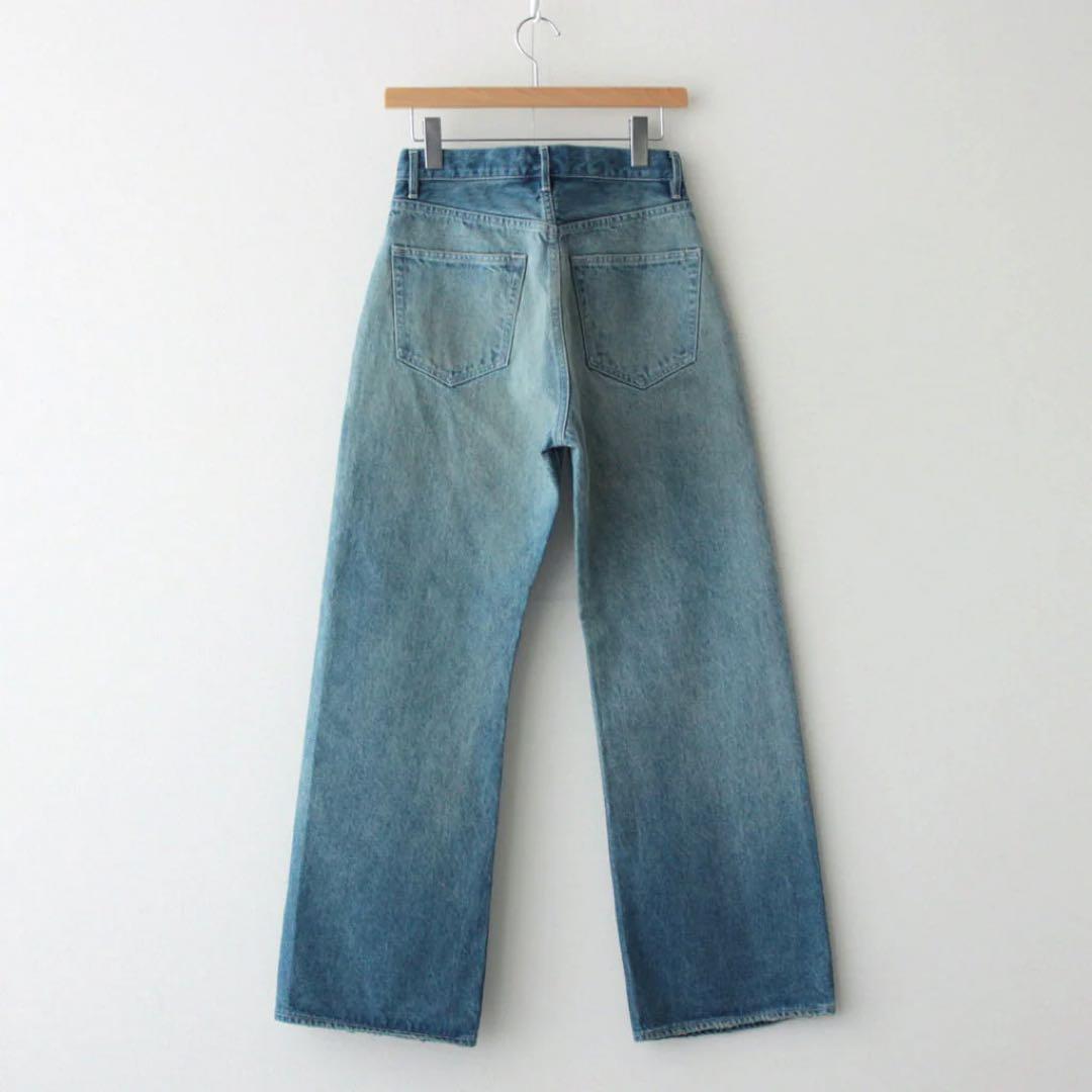 パンツ AURALEE SELVEDGE FADED HEAVY DENIM PANT