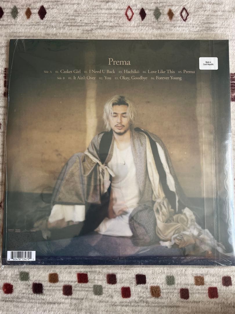 藤井風　Prema 未開封 レコード　輸入盤