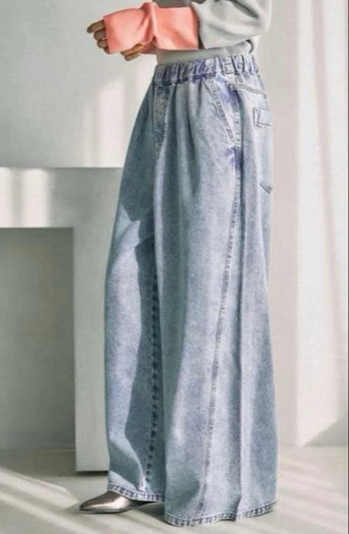 レプシィム【今期購入品】イージーデニムパンツ