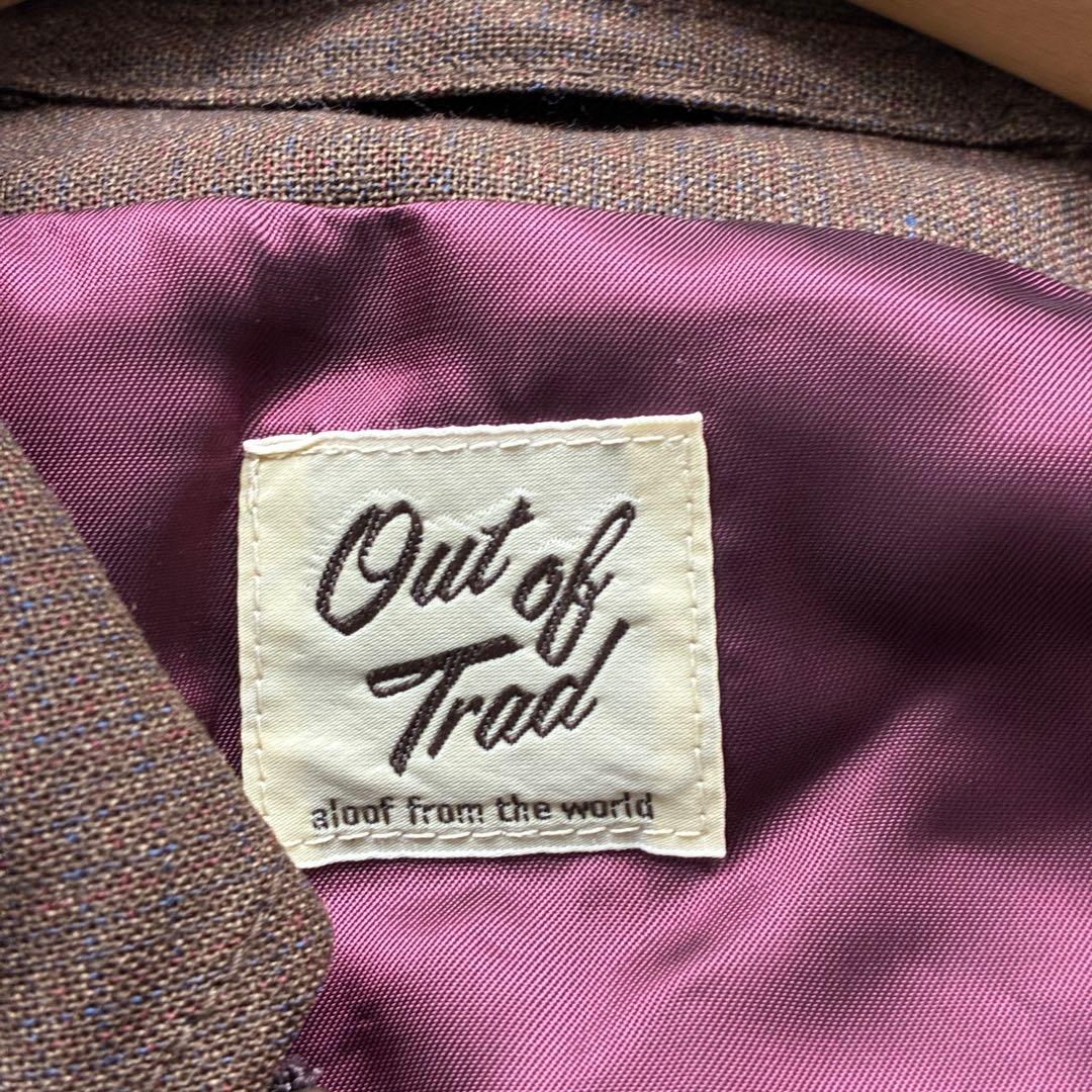 Out of Trad A-2型 フライトジャケット エポレット ブラウン M