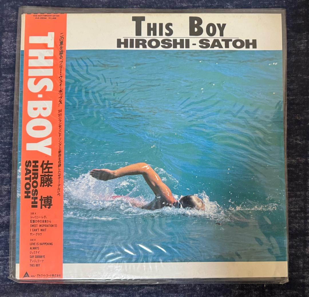 佐藤博 THIS BOY LPレコード