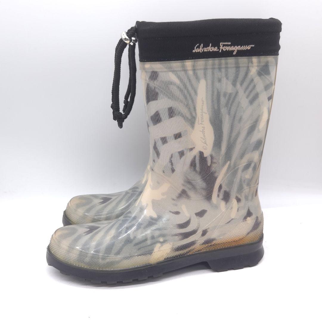 Salvatore Ferragamo サルヴァトーレフェラガモ レインブーツ