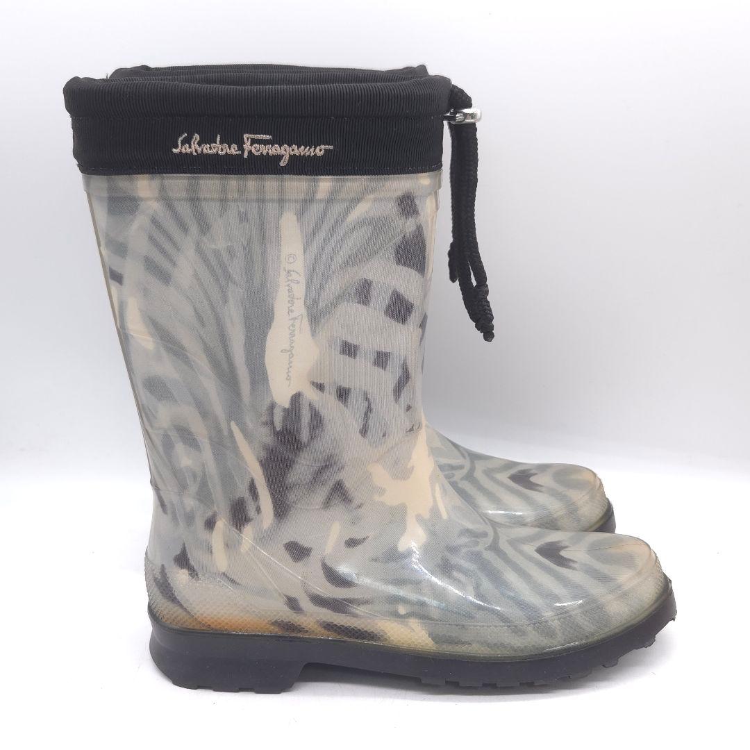 Salvatore Ferragamo サルヴァトーレフェラガモ レインブーツ