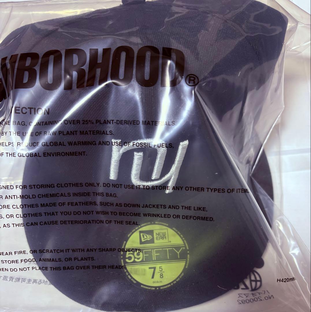 NEIGHBORHOOD NEWERA 59FIFTY XL 7 5/8 黒