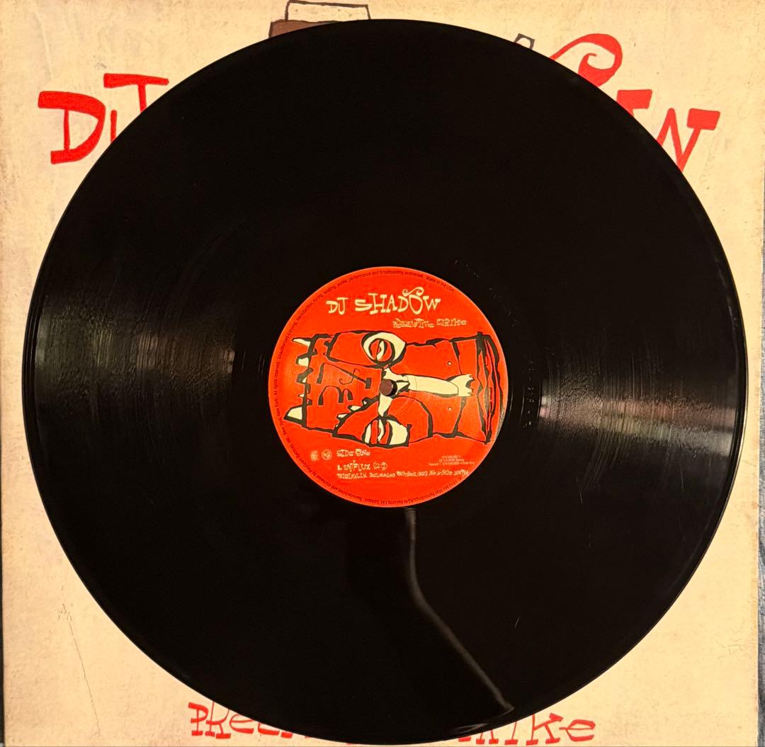 洋楽 DJ Shadow Preemptive Strike 2LP Reissue