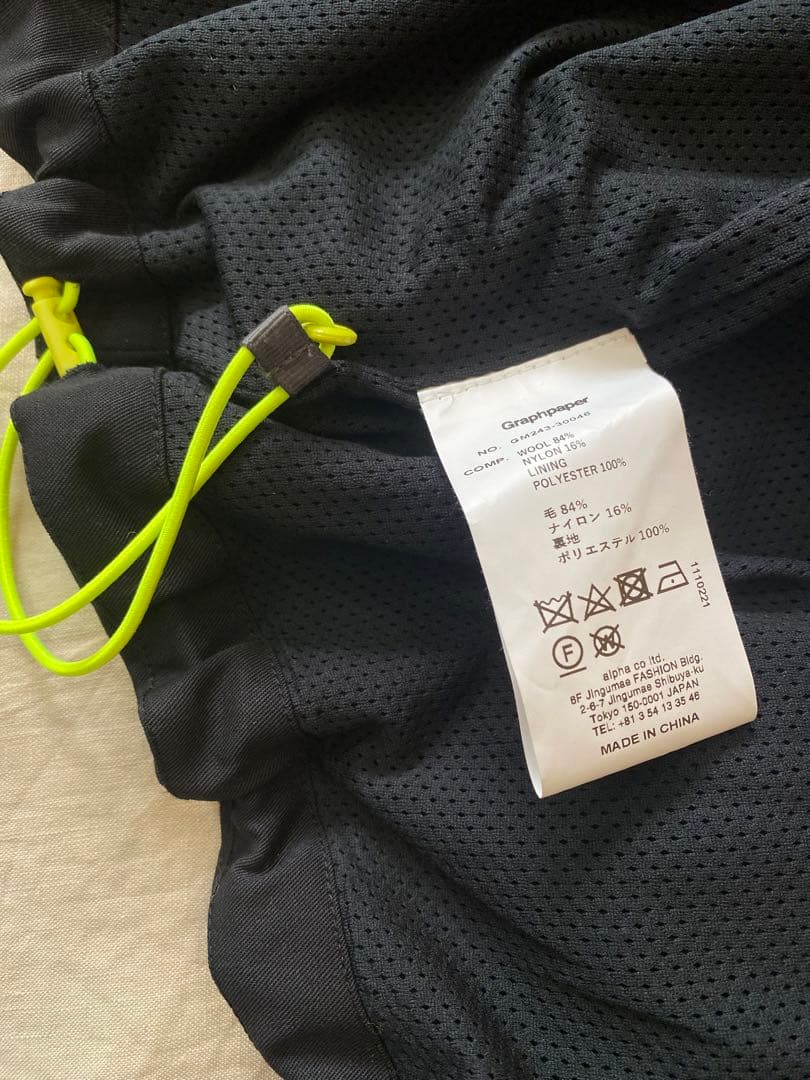 ジャケット・アウター Wool Nylon Gabardine Shell Jacket size1