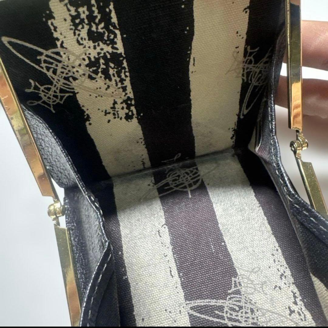 【本日発送可能】Vivienne Westwood ブラック 三つ折り財布