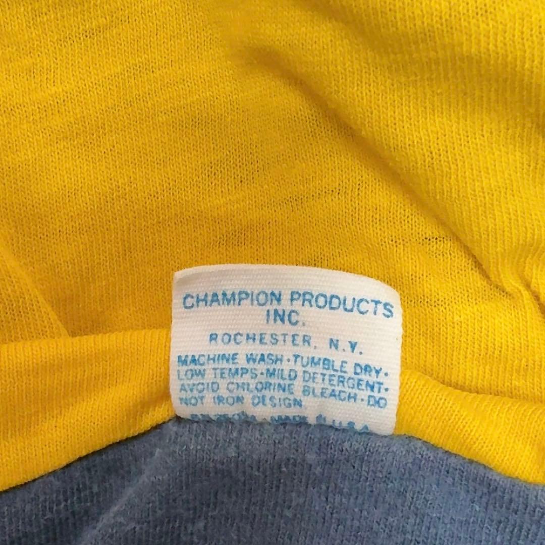 70s Champion リバーシブルT バータグ　USA製 ヴィンテージ