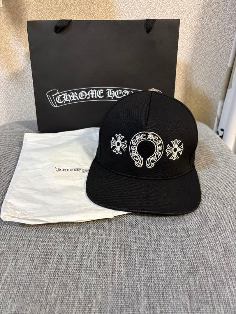 【美品】クロムハーツホースシューキャップ　確実正規品