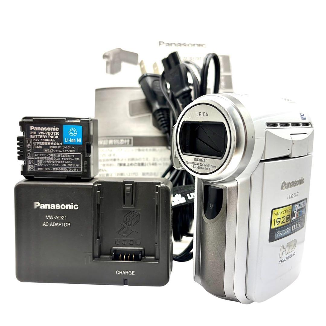 【動作品】Panasonic HDC-SD7 デジタルビデオカメラ フルHD